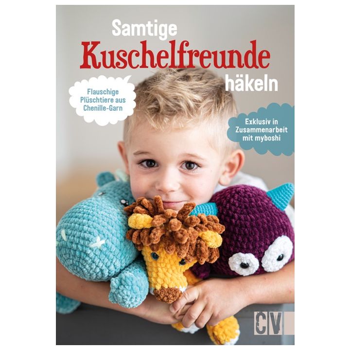 Samtige Kuschelfreunde häkeln