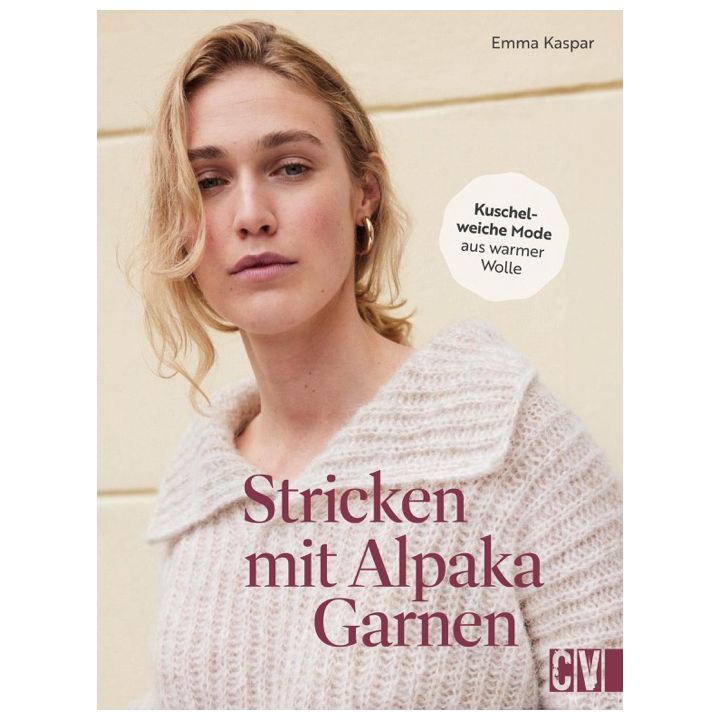 Stricken mit Alpaka-Garnen