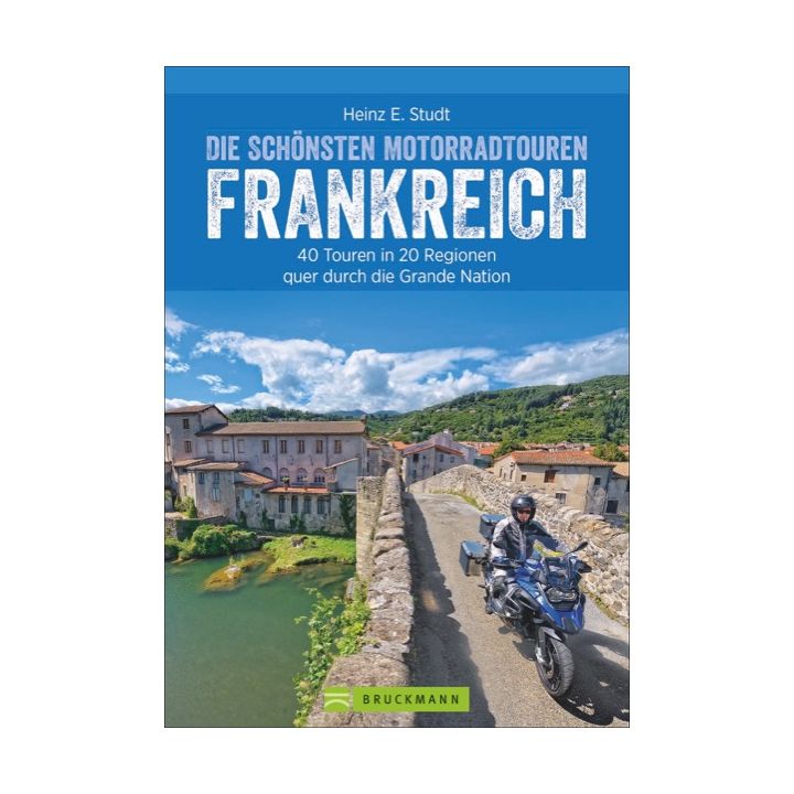 Die sch&ouml;nsten Motorradtouren Frankreich-GPS-Download