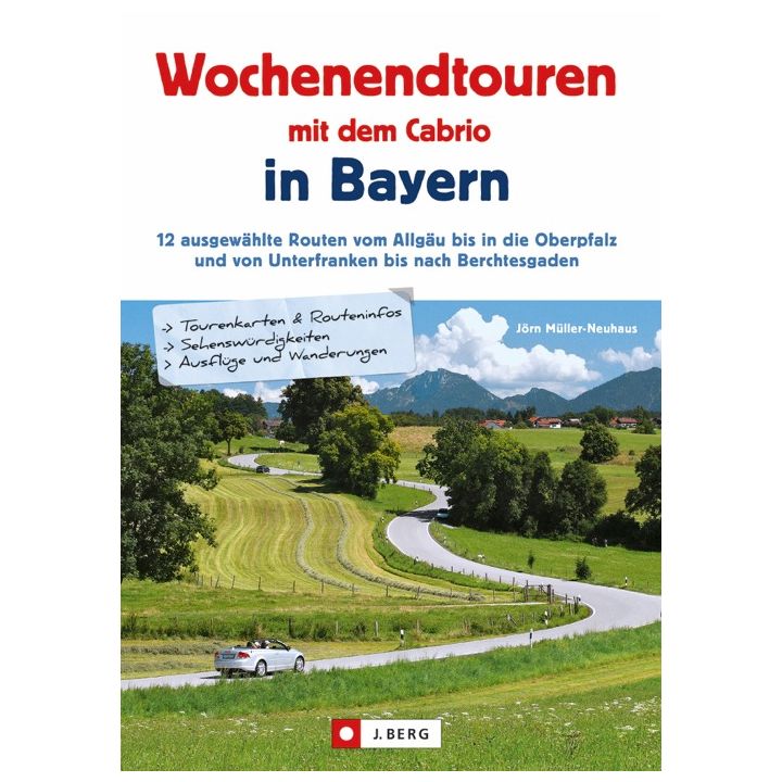 GPS-Download zum Titel Wochenendtouren mit dem Cabrio in Bayern (2019)