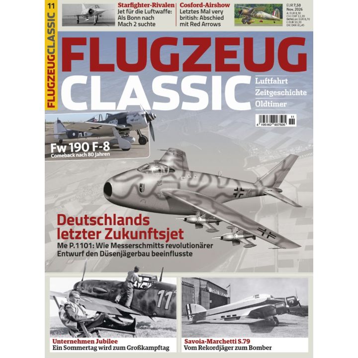 Flugzeug Classic 11/2026