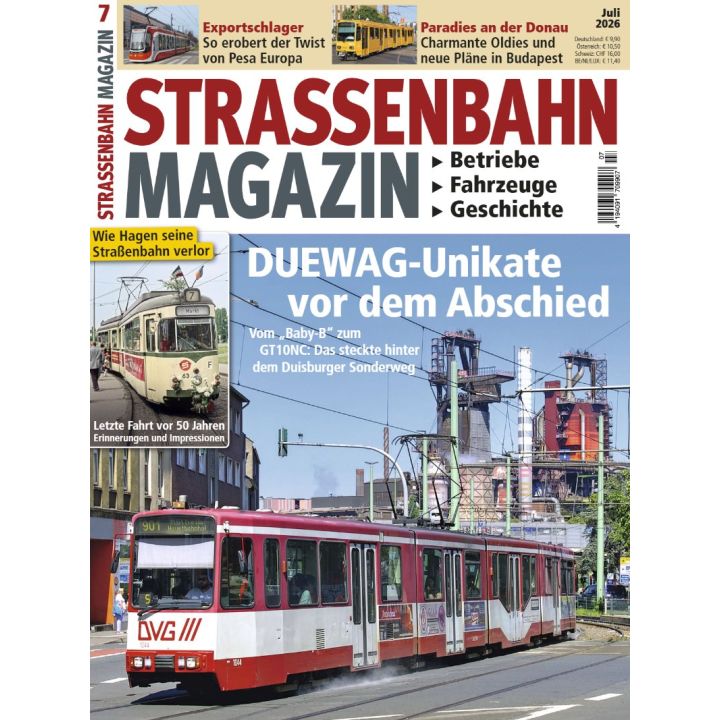 Stra&szlig;enbahn Magazin 7/2026