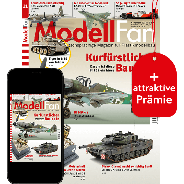 ModellFan Testabo &bdquo;Plus&ldquo; mit Geschenk f&uuml;r Sie