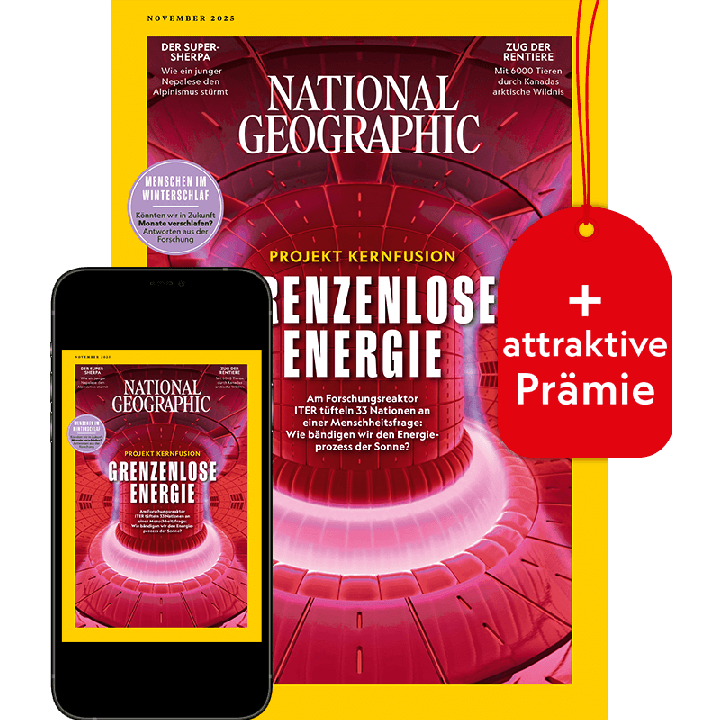 NATIONAL GEOGRAPHIC Vorteilsabo &bdquo;Plus&ldquo; mit Pr&auml;mie