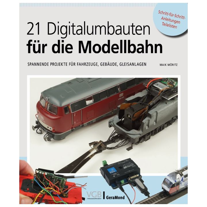 21 Digitalumbauten f&uuml;r die Modellbahn