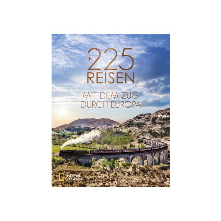 In 225 Reisen mit dem Zug durch Europa