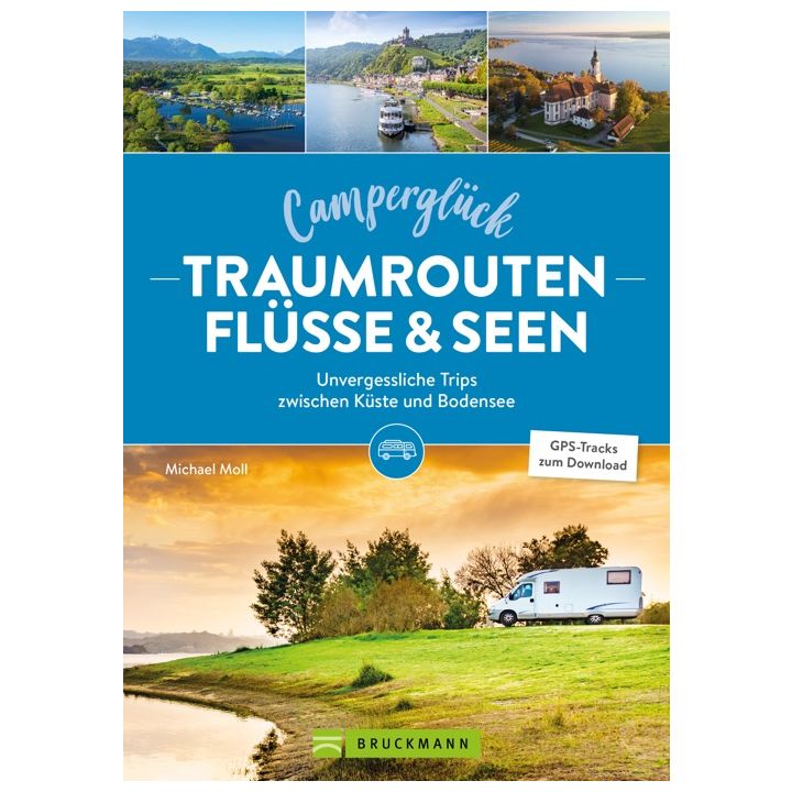 GPS-Download zum Titel Campergl&uuml;ck Traumrouten Fl&uuml;ssen und Seen