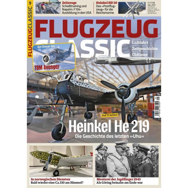 Flugzeug Classic 9/2025