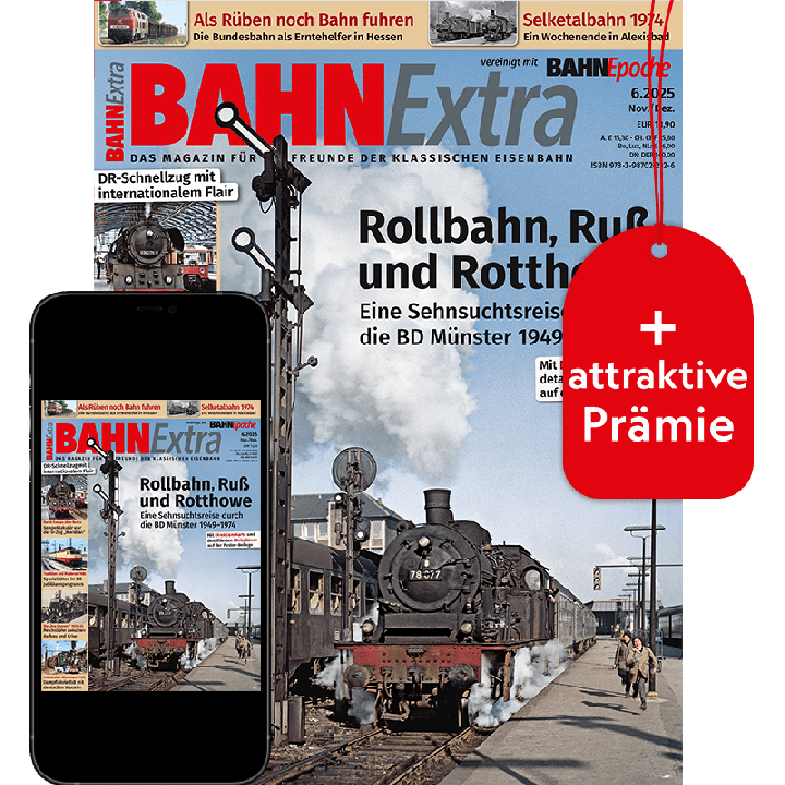 Bahn Extra Testabo &bdquo;Plus&ldquo; mit Geschenk f&uuml;r Sie