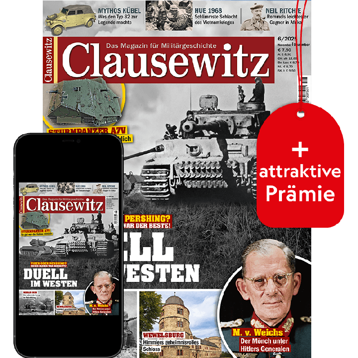 Clausewitz Testabo „Plus“ mit Geschenk für Sie