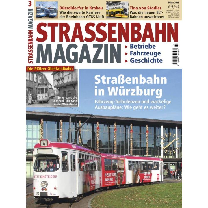 Stra&szlig;enbahn Magazin Vorteilsabo