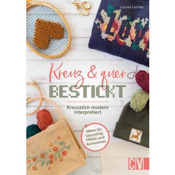 Kreuz und quer bestickt