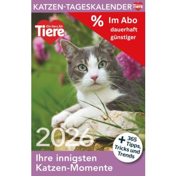 Katzen Tageskalender Sparabo