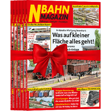 N-Bahn Magazin zum Verschenken